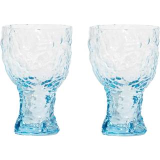 Kosta Boda - Moss Highball Cirkulært Glas 38 cl 2-Pak - Drinkglas - Åsa Jungnelius - Grøn