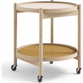 Brdr. Krüger Bølling bakkebord 50 cm. - eg ubehandlet, Bakke 1: Sunny / Bakke 2: Sunny