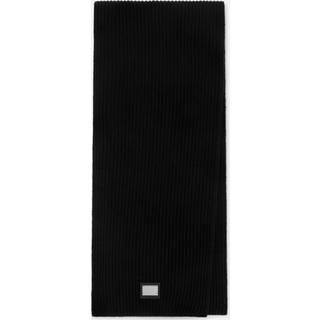Dolce&Gabbana Ribbed-knit scarf - black - One Size