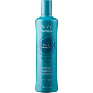 Fanola Vitamins Sensi Delicate Shampoo Mild renseshampoo har en beroligende virkning 350 ml - 350 ml