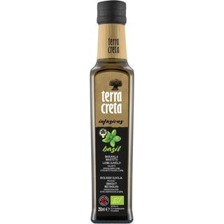 Terra Creta Bio Infusion Økologisk Extra Virgin Olivenolie , Basilika, 250 ml