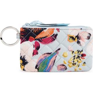 Vera Bradley Women's Cotton Zip ID Sag tegnebog Havluftblomster - Genanvendt bomuld En størrelse