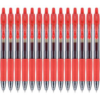 Pilot G2 Premium Gel Roller Pens Fin Point 0,7 mm r?d pakke med 14