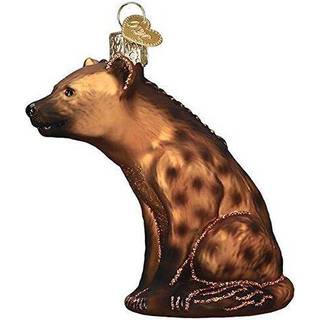 Old World Christmas Ornaments Happy Hyena Glass Blæst ornamenter til juletræ