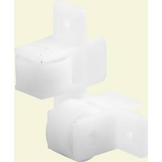 Prime-line R 7218 15/16 in. White Nylon skuffe Guide Twin Roller Assembly (2 Pack)