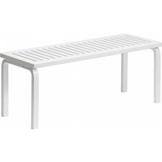 Artek 153a Bænk White Lacquered - Bænke Birk Hvidlakeret - 28500652