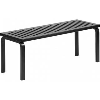 artek 153 Bænk Size A L112,5 cm Sort Lakeret Birk