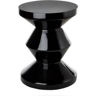 Polspotten Zig Zag Taburet - Sidebord & Aflastningsbord Træ Sort - 510-070-014