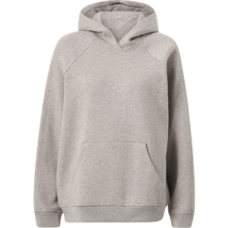 ALL SZN Fleece Boyfriend hættetrøje - Medium Grey Heather - XS