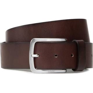 BOSS Black Herren Gürtel braun,schwarz Glattleder