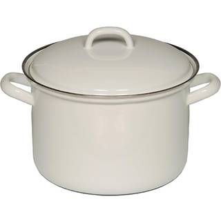 Riess Classic Weiß Fleischtopf 14 cm / 1 L - Emaille