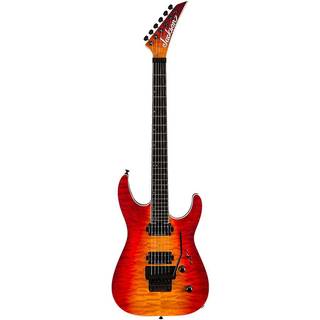 Jackson Pro Plus Series Dinky DKAQ EB Firestorm Elektrisk guitar