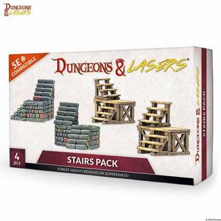 Dungeons & Lasers Expansion Set: STAIRS PACK