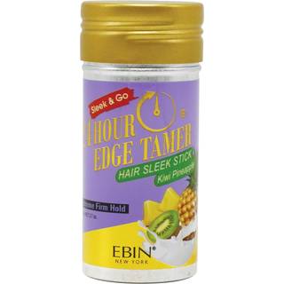 Ebin New York 24 Hour Edge Tamer Hair Sleek Stick Extreme Firm Hold 2,7 oz Kiwi Ananas - Slank & Go No Floasg og White Restue