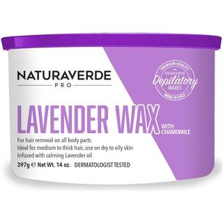 NaturAverdepro Lavendel Soft Wax for krop og ansigtshårfjerning Vokshårfjerner til kvinder Alle hudtyper Formuleret med beroligende kamille - 14