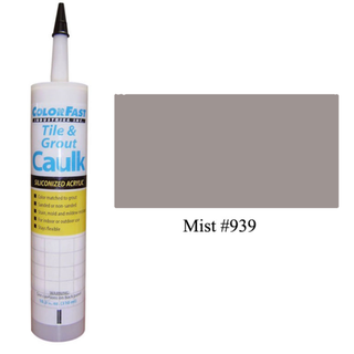 TEC Color Matched Caulk af Colorfast - Un -Sanded - 939 Mist