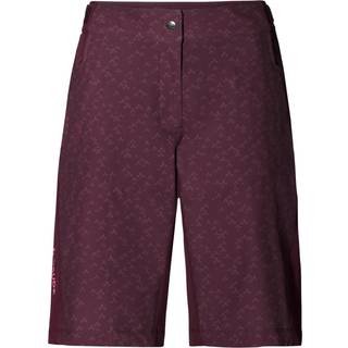VAUDE Ledro Print Shorts Women Cassis