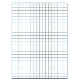 Skole Smart Graph Paper 1/2 tommer regel 9 x 12 tommer Manila -pakke p? 500