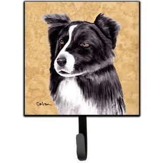 """" Caroline's Treasures SC9138SH4 Border Collie Leash Holder eller Key Hook Small Multicolor """"