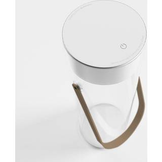 Chiardiluna Trådløs lampe - Hvid/Brun - Rotaliana