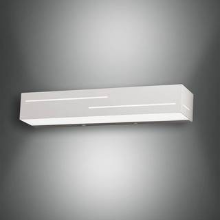 LED-væglampe Banny, hvid, bredde 31 cm, up- & downlight