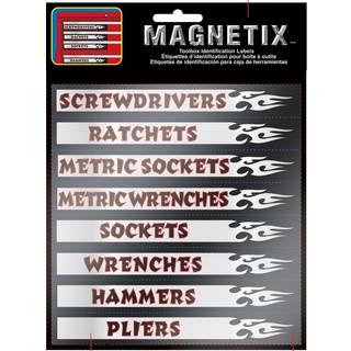 Chroma 9025 værktøjskasse magnet sølv