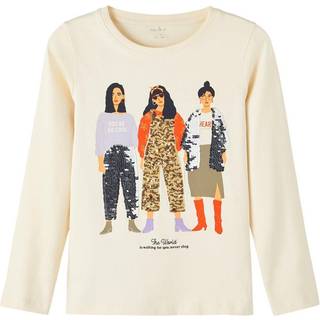 Name It Buttercream Bluse Pailletter