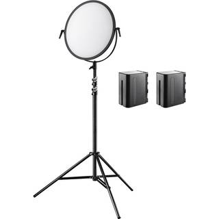 Walimex pro Soft LED 700 Round Bi Color Set2