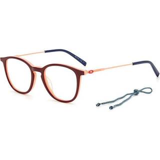 Missoni Kvinde MMI 0066 1RQ Optiske stel Acetat Bordeaux Rund