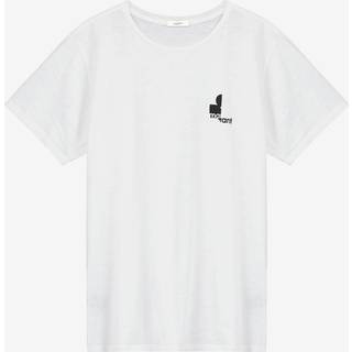 Camiseta De Algodón Zafferh - Hombre - Blanco - Talla L - Isabel Marant