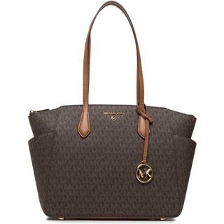 Michael Kors Marilyn Shopper taske mørkebrun