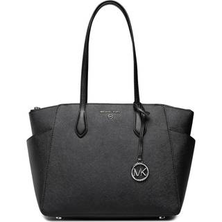 MK Marilyn Medium Saffiano Leather Tote Bag - Black - Michael Kors - ONE SIZE