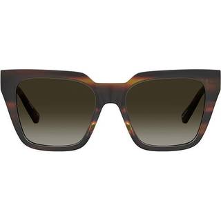 Moschino Kvinde MOL065/S 05L/HA Solbriller Plast Havana Brun Firkantet Normal Skygge