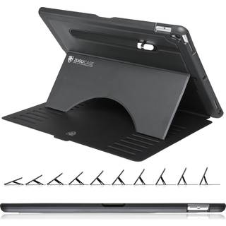Zugu -sag - 2017/2015 iPad Pro 12,9 tommer (gammel model) 1. og 2. Gen Case Prodigy X - Meget beskyttende, men tynd + praktisk magnetisk stativ +