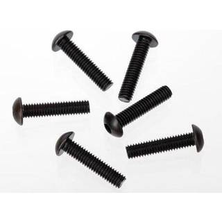 Traxxas 3929 - Screws M4x18mm Button-head Hex Socket (6)