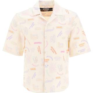 Jacquemus La Chemise Aouro canvas shirt - multicoloured - XXXL