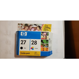 Kompatibel blækpatroner HP 27 - 28 - C8727AE, 2 stk. rabatpakke 38 ml