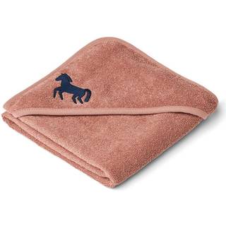 Liewood Batu Hættehåndklæde Horses/Dark Rosetta One Size      Unisex
