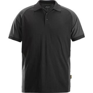 Snickers Tofarvet poloshirt 27 sort/koksgrå, XS 27500458003
