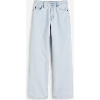 Superdry Superdry Blue Cotton Vintage Wide Leg Jeans