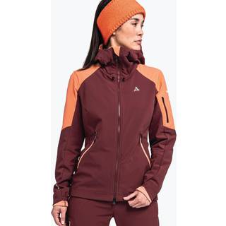 Schöffel Women's Softshell Jacket Kals Softshelljakke Damer størrelse 42 farve rød