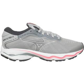 Mizuno Wave Ultima 14 Neutral Running Shoe Women - Grey, White, Size 5 - grey