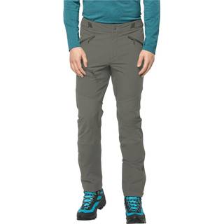 Jack Wolfskin Men's Salmaser Pants Gecko Green, 56 Regular
