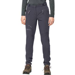 Jack Wolfskin Women's Salmaser Pants Graphite, 40