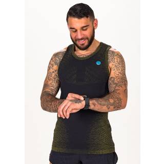 UYN Exceleration OW Sleeveless Running Top Men - Black, Green, Size S - black
