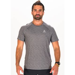 Odlo X-Alp PW 115 T-Shirt Crew Neck S/S Merino-shirt Herrer størrelse XXL farve grå
