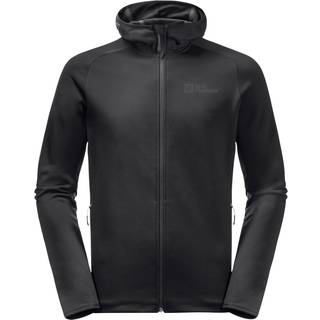 Jack Wolfskin Men's Baiselberg Hooded Full Zip Black, S