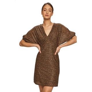 Mini dress - Brown - 38