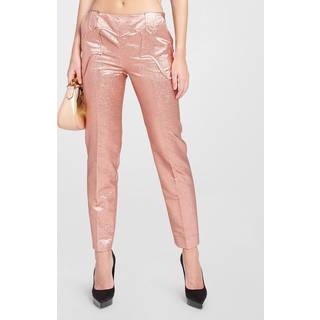 Tom Ford Iridescent sable straight-leg pants - pink - M