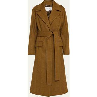 Victoria Beckham Wool-blend coat - brown - XXXS